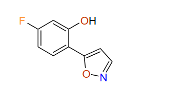 5-Fluoro-2-(isoxazol-5-yl)phenol, 97%