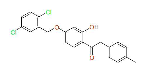 1-(4-(2,5-Dichlorobenzyloxy)-2-hydroxyphenyl)-2-p-tolylethanone, 97%