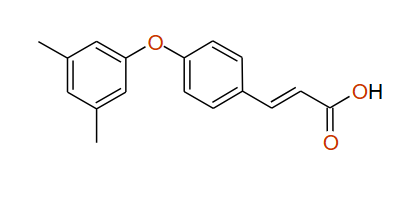 (E)-3-(4-(3,5-Dimethylphenoxy)phenyl)acrylic acid, 97%