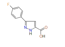 3-(4-Fluorophenyl)-1H-pyrazole-5-carboxylic acid, 97%