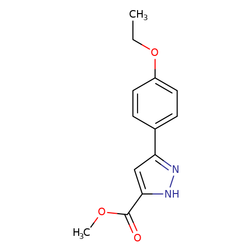 Methyl-5-(ethoxyphenyl)-1H-pyrazol-3-carboxylate