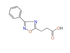 3-(3-Phenyl-1,2,4-oxadiazol-5-yl)propanoic acid, 97%