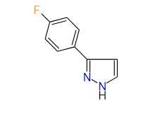 3-(4-Fluorophenyl)-1H-pyrazole, 97%