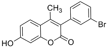3(3’-Bromophenyl)-7-hydroxy-4-methylcoumarin