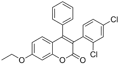 3(2’,4’-Dichlorophenyl)-7-ethoxy-4-phenylcoumarin