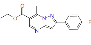 Ethyl 2-(4-Fluorophenyl)-7-methylpyrazolo[1,5-a]pyrimidine-6-carboxylate, 97%
