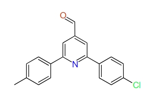 2-(4-Chlorophenyl)-6-p-tolylpyridine-4-carbaldehyde