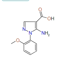 5-Amino-1-(2-methoxyphenyl)-1H-pyrazole-4-carboxylic acid, 96%