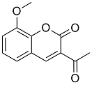 3-Acetyl-8-methoxycoumarin
