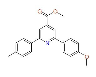 Methyl 2-(4-methoxyphenyl)-6-p-tolylpyridine-4-carboxylate