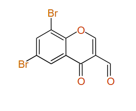 6,8-Dibromo-4-oxo-4H-chromene-3-carbaldehyde, 97%