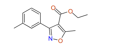 5-Methyl-3-(m-tolyl)isoxazole-4-carboxylic acid ethyl ester