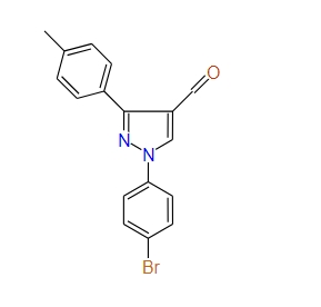 1-(4-Bromophenyl)-3-p-tolyl-1H-pyrazole-4-carbaldehyde, 97%