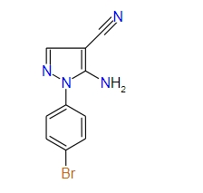 5-Amino-1-(4-bromophenyl)-1H-pyrazole-4-carbonitrile, 96%