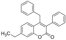 4-Benzyl-7-methoxy-3-phenylcoumarin