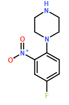 1-(4-Fluoro-2-nitrophenyl)pieperzine