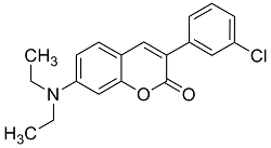 3(3'-Chlorophenyl)-7-diethylaminocoumarin