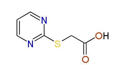 2-(Pyrimidin-2-ylthio)acetic acid, 97%