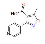 5-Methyl-3-(4-pyridinyl)-4-isoxazolecarboxylic acid