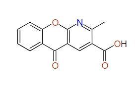 2-Methyl-5-oxo-5H-chromeno[2,3-b]pyridine-3-carboxylic acid