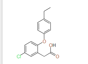 2-(2-(4-Ethylphenoxy)-5-chlorophenyl)acetic acid, 97%