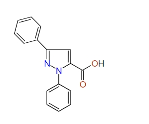1,3-Diphenyl-1H-pyrazole-5-carboxylic acid, 97%