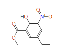 Methyl 5-ethyl-2-hydroxy-3-nitrobenzoate, 97%
