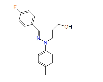 (3-(4-Fluorophenyl)-1-p-tolyl-1H-pyrazol-4-yl)methanol
