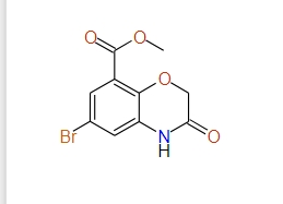 Methyl 6-bromo-3,4-dihydro-3-oxo-2H-benzo[b][1,4]oxazine-8-carboxylate, 98%