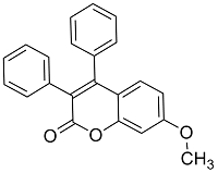 3,4-Diphenyl-7-methoxycoumarin
