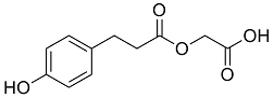 3-(4-Hydroxy-phenyl)-propionic acid carboxymethyl ester