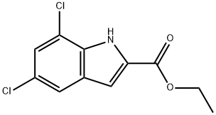 Ethyl-5,7-dichloro indole-2-carboxylate