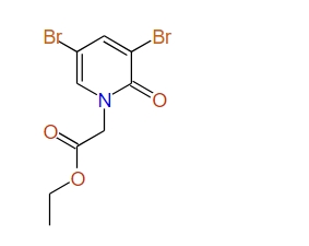 3,5-Dibromo-2-oxo-1(2H)-pyridineacetic acid ethyl ester