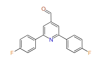 2,6-Bis(4-fluorophenyl)pyridine-4-carbaldehyde