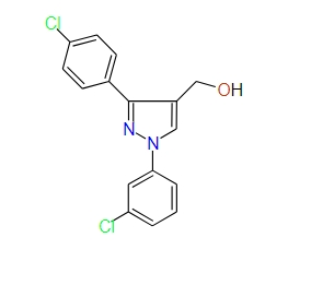(1-(3-Chlorophenyl)-3-(4-chlorophenyl)-1H-pyrazol-4-yl)methanol, 97%