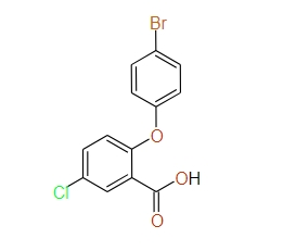 2-(4-Bromophenoxy)-5-chlorobenzoic acid