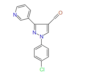 1-(4-Chlorophenyl)-3-(pyridin-3-yl)-1H-pyrazole-4-carbaldehyde