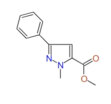 Methyl 1-methyl-3-phenyl-1H-pyrazole-5-carboxylate, 97%