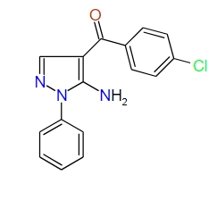 (5-amino-1-phenyl-1H-pyrazol-4-yl)(4-chlorophenyl)methanone