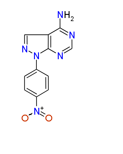 1-(4-Nitrophenyl)-1H-pyrazolo[3,4-d]pyrimidin-4-amine, 97%