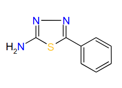 5-Phenyl-1,3,4-thiadiazol-2-amine, 97%