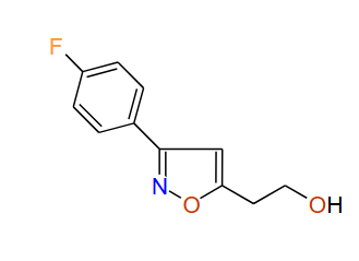 2-(3-(4-Fluorophenyl)isoxazol-5-yl)ethanol, 97%