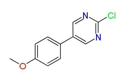 2-Chloro-5-(4-methoxyphenyl)pyrimidine, 97%