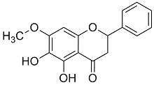 5,6-Dihydroxy-7-methoxy-2-phenyl-chromen-4-one