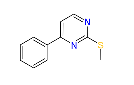 2-(Methylthio)-4-phenylpyrimidine, 97%