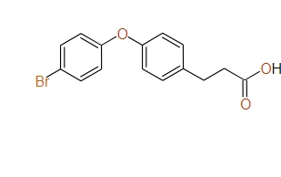 3-(4-(4-Bromophenoxy)phenyl)propanoic acid, 97%