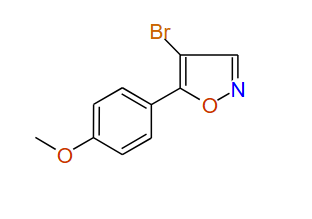 4-Bromo-5-(4-methoxyphenyl)isoxazole, 97%
