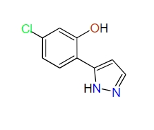 5-Chloro-2-(1H-pyrazol-5-yl)phenol