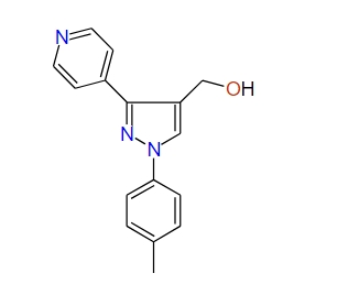 (3-(Pyridin-4-yl)-1-p-tolyl-1H-pyrazol-4-yl)methanol