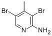 2-Amino-3, 5-dibromo-4-methyl pyridine